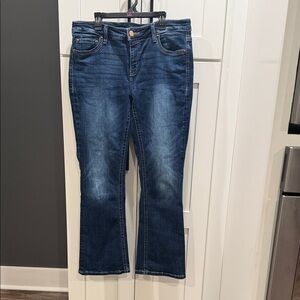 Daytrip Dark Blue Flare Jeans
